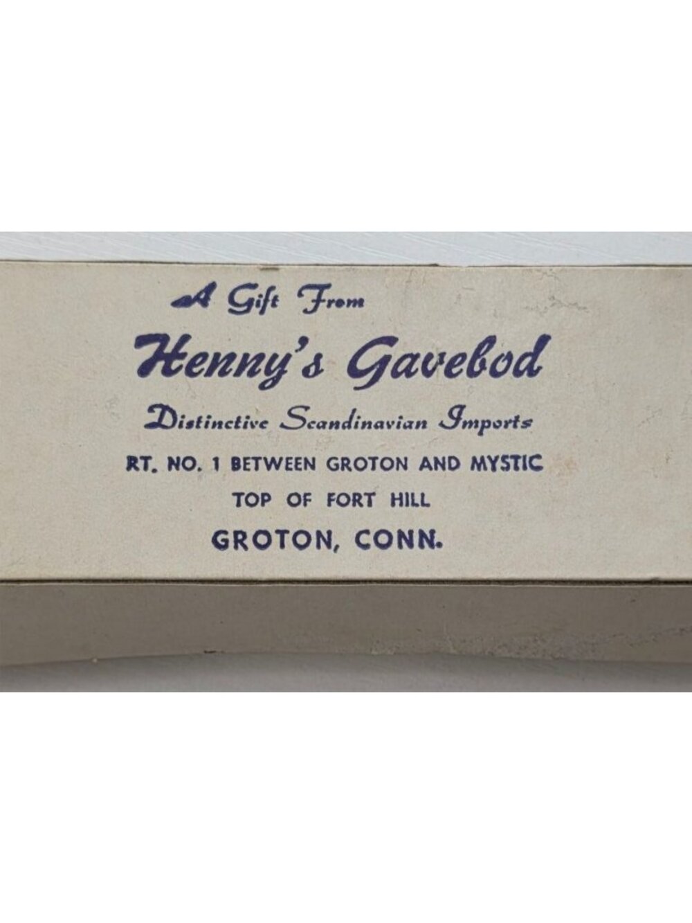 Vintage 1967 Meka Denmark Christmas Spoon - Enamel Angel Design w/ Original Box